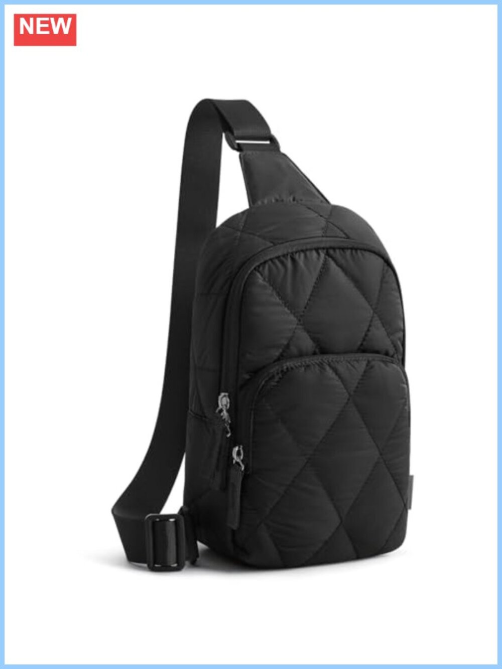 Small Crossbody Sling Bag Quilted RFID Lightweight Casual Purse